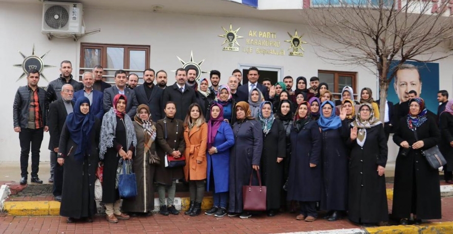 Karaköprü Teşkilatı Tam Kadro Sahada...